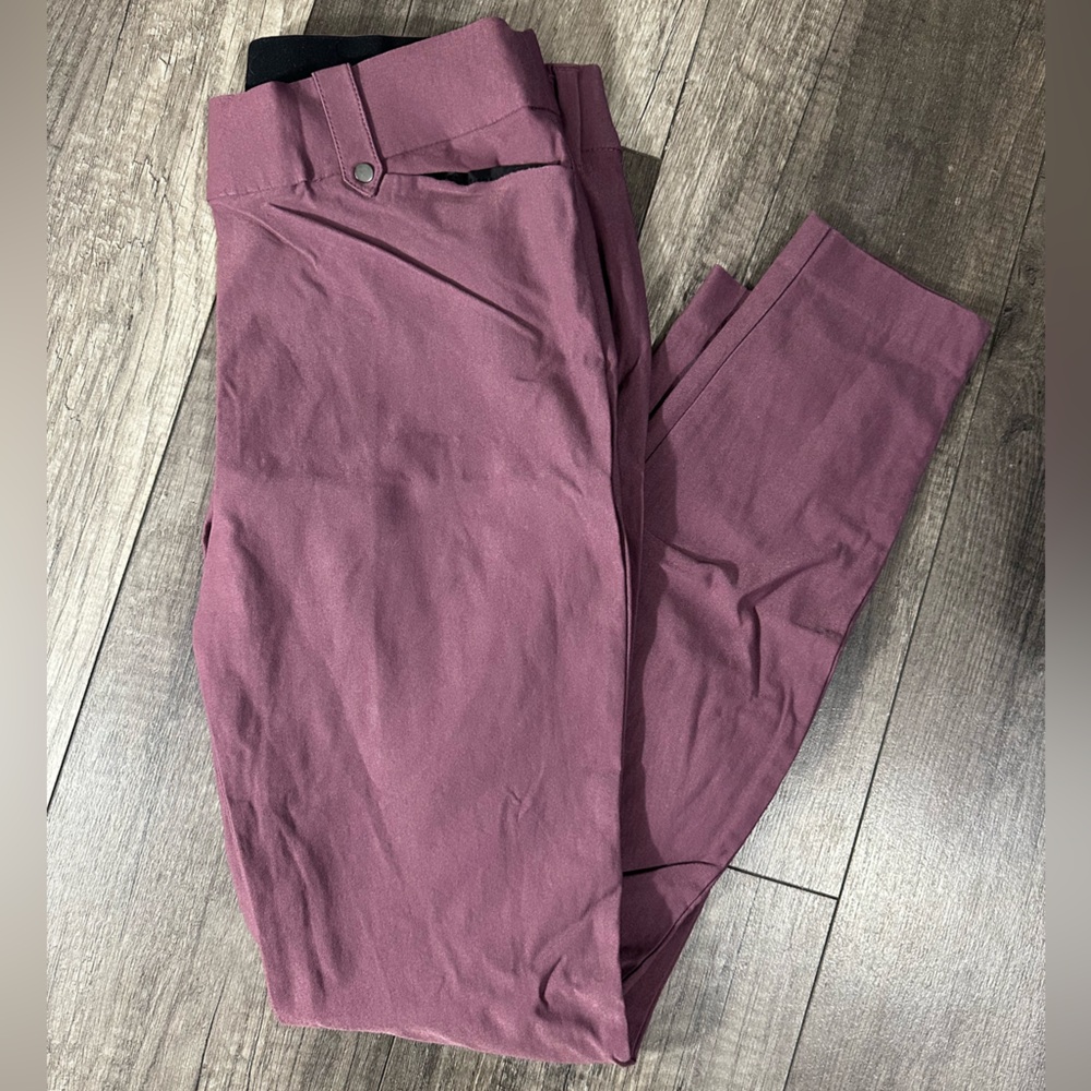 Maurice’s - Plum Purple Elastic Waist Dress Pant - Size M
